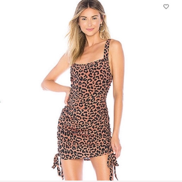 Lovers + Friends Dresses & Skirts - Lovers + Friends Tina Leopard Print Dress Size S
